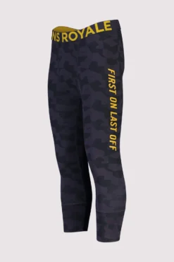 Mons Royale - Men's Shaun-off 3/4 Legging 9 Iron/Camo