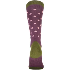Mons Royale - Women´s Mons Tech Cushion Sock Blackberry & Avocado