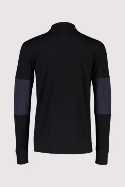 Mons Royale - Men's Alta Tech Half Zip Black/Iron