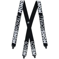 Mons Royale - Afterbang Suspenders Black/White