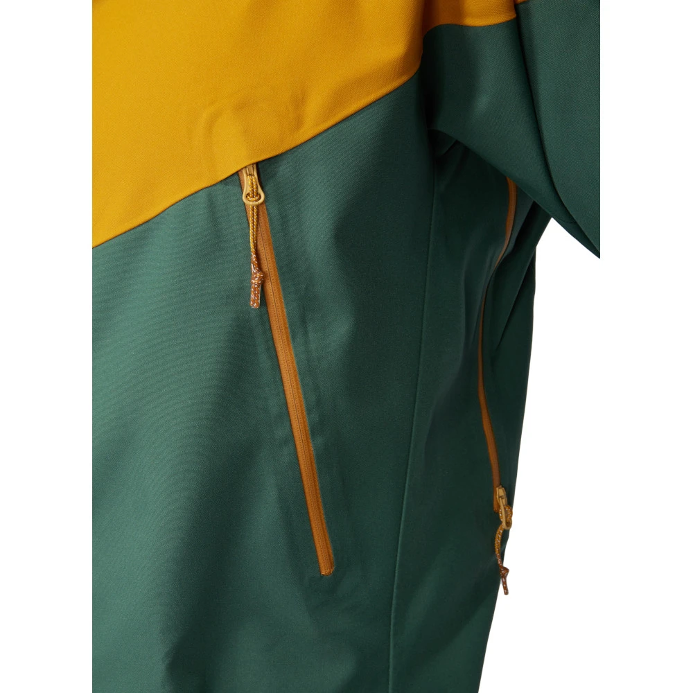 PYUA Ecorrect Gorge-Y Jacket Man Golden Brown/Pine Green 5 PYUA Ecorrect Gorge-Y Jacket Man Golden Brown/Pine Green - Billede 5