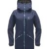 Haglöfs Niva Insulated Parka Women Jacket Tarn Blue