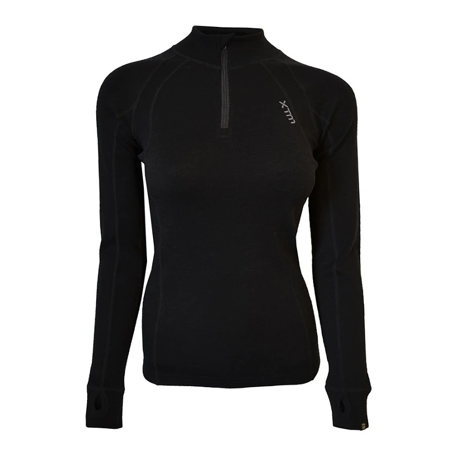 XTM 100% Merino Uld Top Woman Med Zip 1 XTM 100% Merino Uld Top Woman Med Zip