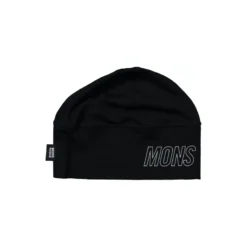 Mons Royale Tech Under Helmet Beanie Black -Mons Royale || STANCE || Head Butik Mons Royale Tech Under Helmet Beanie Black 1 1