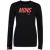 Mons Royale - Woman´s Yotei BF Tech LS Black