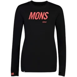 Mons Royale - Woman´s Yotei BF Tech LS Black