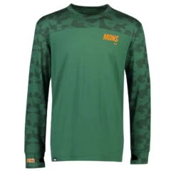 Mons Royale - Men´s Yotei Tech LS Pine/Camo