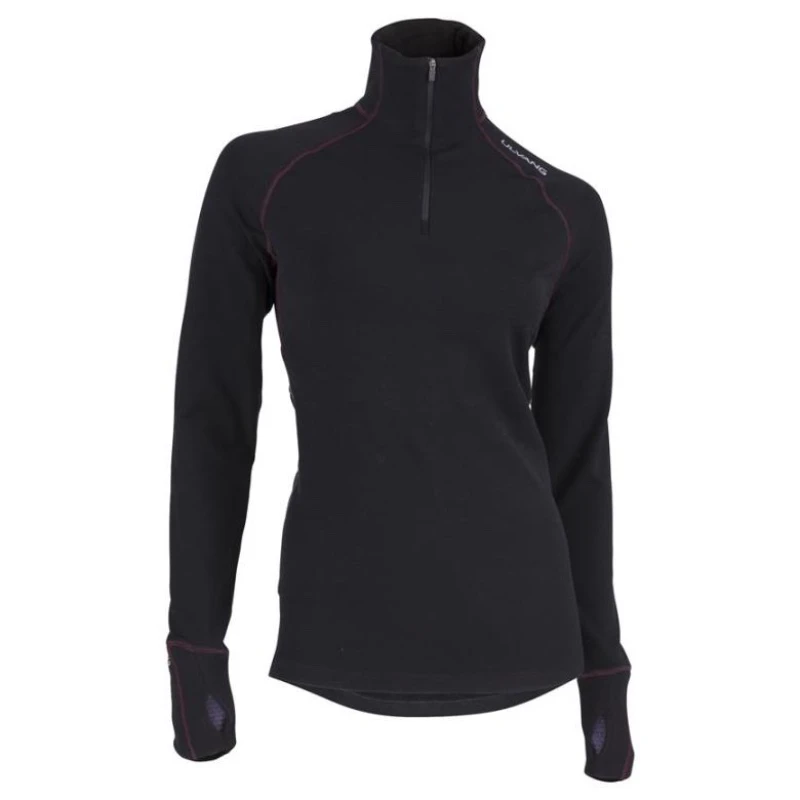 Ulvang Traning Turtle Midlayer Woman Black/Virtual Pink 1 Ulvang Traning Turtle Midlayer Woman Black/Virtual Pink