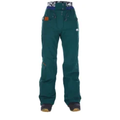 Picture Organic Slany Woman Pants Dark Green -Mons Royale || STANCE || Head Butik WPT047 SLANYPANT C FRONT