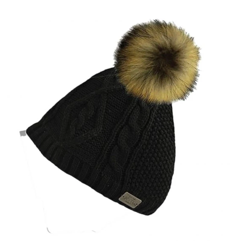 XTM Hannah Black Beanie 1 XTM Hannah Black Beanie