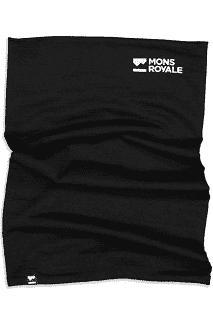 Mons Royale - Merino Double Up Neckwarmer Sort